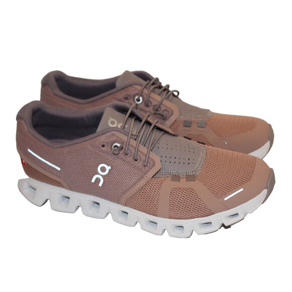 NIB ON CLOUD WOMEN'S CLOUD 5 RUNNING‎ SHOES SNEAKER ROSE BROWN FOG SZ 8 NWOB - Picture 3 of 7